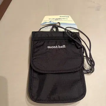 mont-bell 트래블 지갑 블랙 미사용 새상품