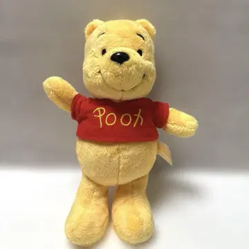 디즈니 리조트 곰돌이 푸 포즈 플래시 봉제 인형