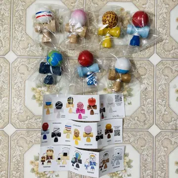 가챠가챠 포켓 켄다마 Pocket Kendama 7개 세트 정리