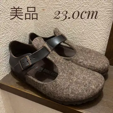 BIRKENSTOCK Paris 울/가죽 멜리 제인 23.0cm
