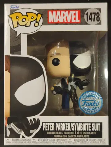 FUNKO POP! 마블 피터 파커/SYMBIOTE SUIT 1478