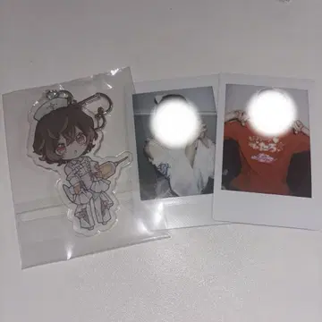 라부시쿠 타로 아크링 키링 폴라로이드 세트