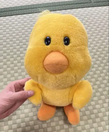 치킨 라면 병아리 봉제 인형 레트로