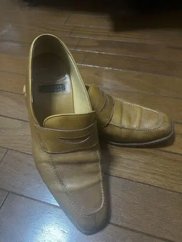 바니스 뉴욕 라이트 브라운 코인 로퍼 26cm 정도
