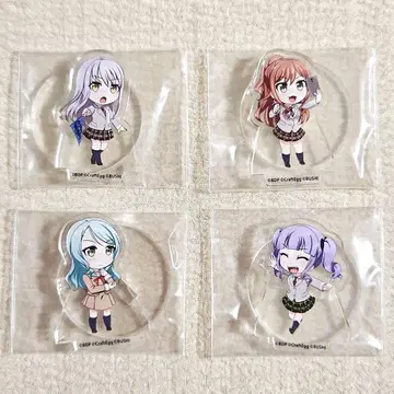 Roselia 뱅드림 감사 캐러밴 미니 아크릴 스탠디 4종