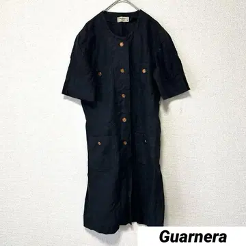 Guarnera 린넨 100% 반팔 원피스 심플 이탈리아제