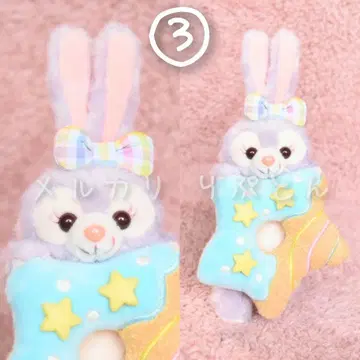 더피 & 프렌즈 필드 위드 조이! 스텔라루 봉제 인형 배지