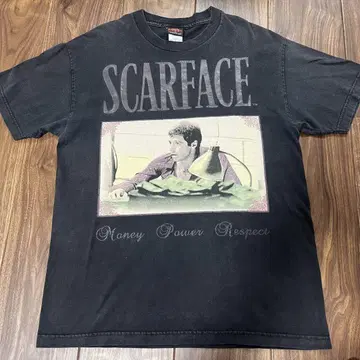 Scarface 스카페이스 기무라 타쿠야 착용 빈티지 티셔츠 L