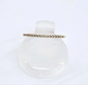 아가트 agete K10 다이아몬드 0.05ct 하프 이터니티 반지 3호