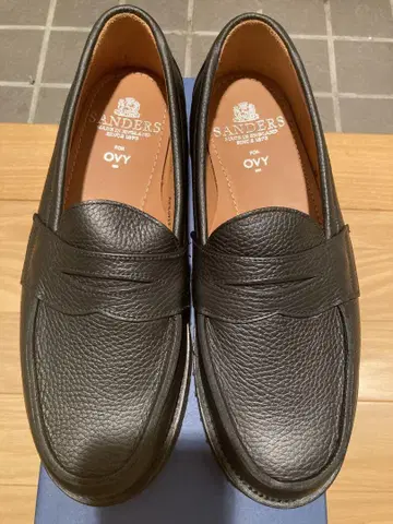 SANDERS Butt Seam Loafer 별주 UK7.5