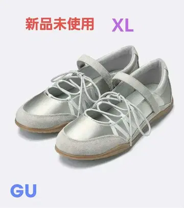 미사용 새상품 지유 레이스업 밸리 스니커즈 XL
