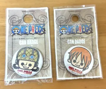 원피스 캔 배지 PANSON WORKS 2개 세트