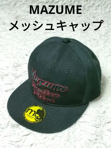 MAZUME 마즈메 CAP MZCP-489 블랙 F