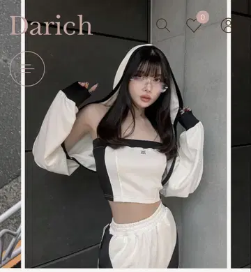 Darich 저지 후드티 3피스 FS 사이즈