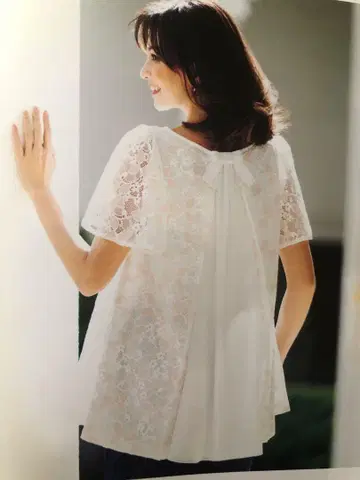 M'S GRACY 레이스 튜닉 38 화이트