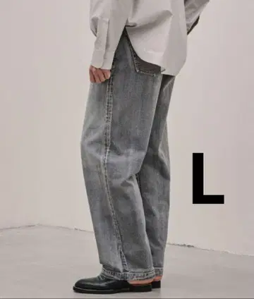 LIDNM VAJIRA VINTAGE WIDE DENIM L 사이즈