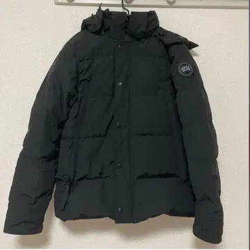 Canada Goose 윈덤 후드티 블랙 라벨 S 블랙