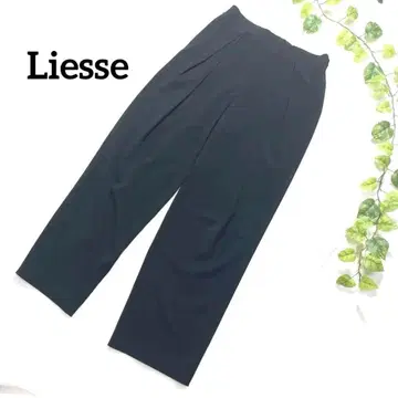 Liesse 리에스 테이퍼드 팬츠 블랙 여성용 M
