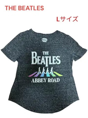 THE BEATLES 비틀즈 밴딩 티셔츠 여성용 L 사이즈 서양 POP