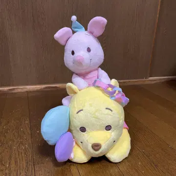 푸우와 피글렛 봉제 인형
