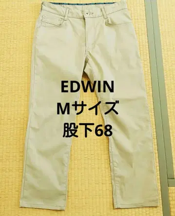 EDWIN 저지 치노 ER233C M 사이즈 인심 68