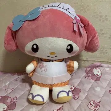 마이멜로디 핑크 기모노 봉제 인형 약 30cm