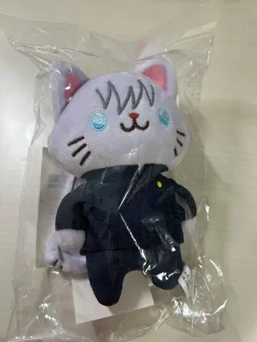 주술회전 고죠 사토루 고센 withCAT 안대 봉제 인형 키링