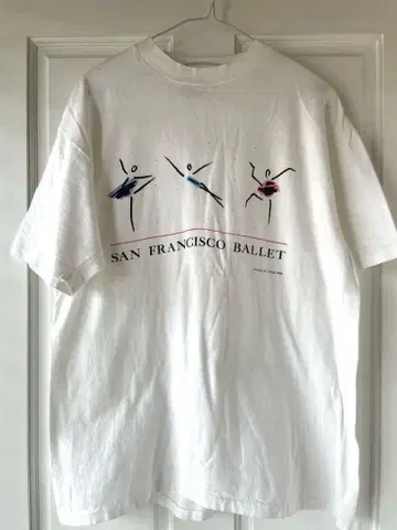 헤인즈 SAN FRANSISCO BALLET 1988 빈티지 구제 의류