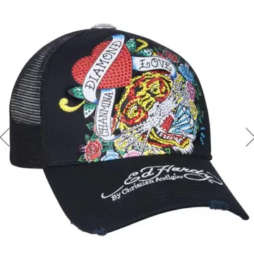 짱미나 AOD3 굿즈 캡 Ed Hardy