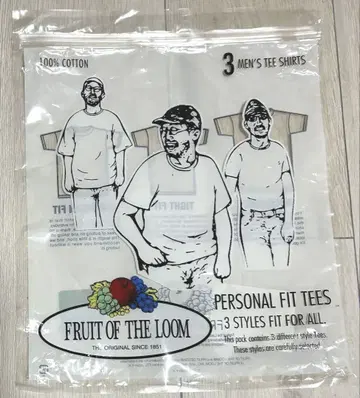 L'ECHOPPE 가네코 에이지 무지 PACK TEE 3P 티셔츠