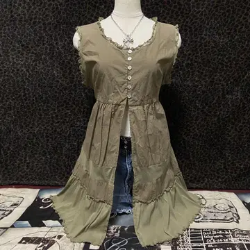 archive fairy grunge 슬리브리스 가디건 BI32