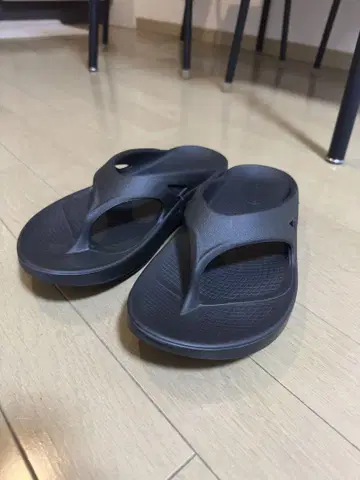 OOFOS 우포스 리커버리 샌들 블랙 26cm