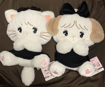 mikko characters BLACK RIBBON BIG 봉제 인형