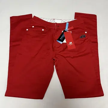 New Balance 골프 팬츠 레드