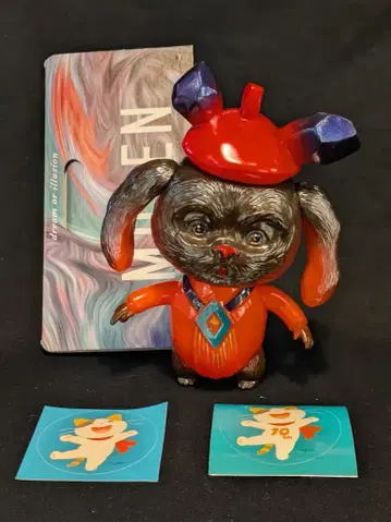 COJICA TOYS 몽환수 시리즈 무쿠 레드 성형/블랙/보라색