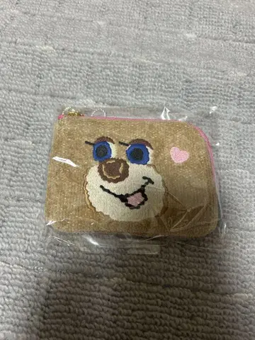 라브라리 페이러 업 테디 걸 L자 파우치