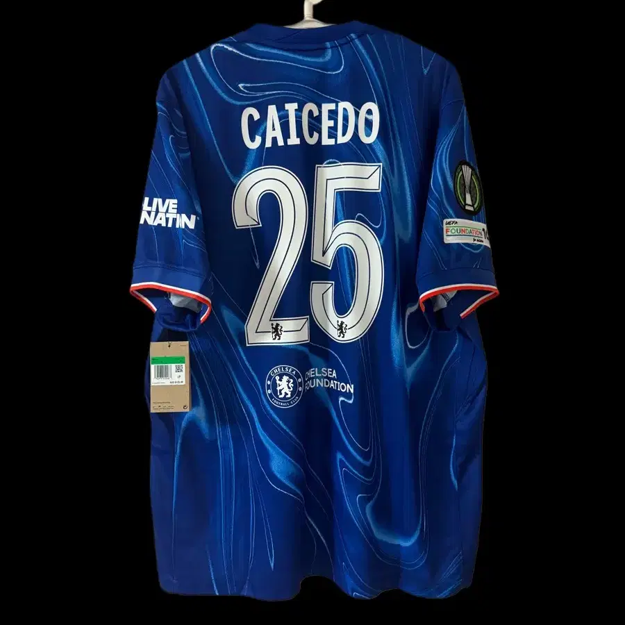 24-25 CHELSEA CAICEDO 25番 シャツ XL 24-25 CHELSEA CAICEDO 25番 シャツ XL