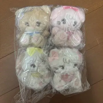 mikko characters 봉제 인형 2 전 4종 컴프 세트