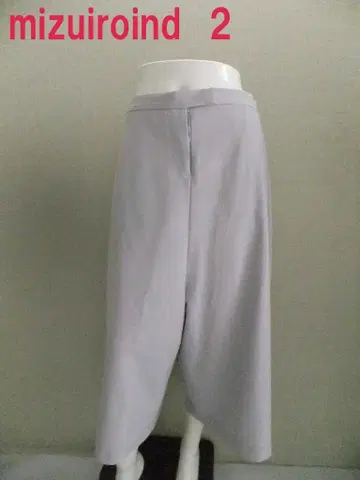 미즈이로 인드 와이드 팬츠 2 (M~L) 그레이 계열