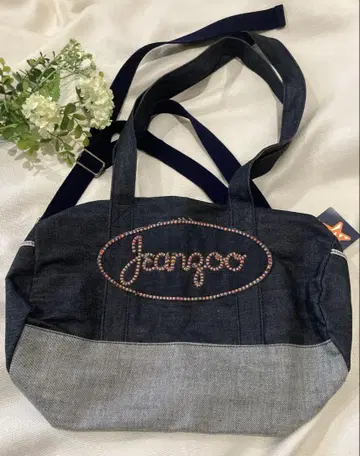 고지 데님 JEANZOO 보스턴 백 미사용 새상품