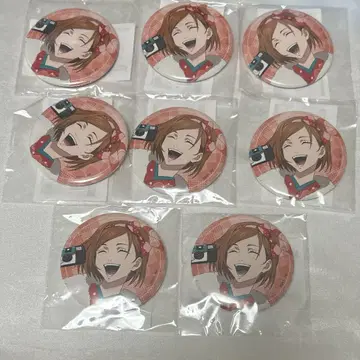 8개 세트 주술회전 쿠기사키 노바라 마루쿠지 캔뱃지
