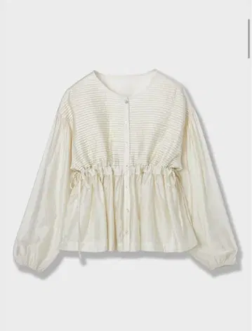iNtimite 안티미테 Pin Tuck Blouse 화이트
