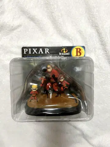 PIXAR The Incredibles 캐릭터 4종 세트