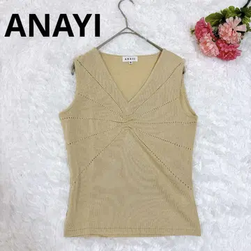 ANAYI 아나이 썸머 니트 슬리브리스 슬리브리스