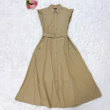 알아바일 셔츠 원피스 롱 벨트 A 라인 Classi