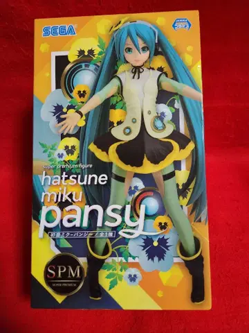 하츠네 미쿠 팬지 SPM 피규어 pansy Premium 보컬로이드