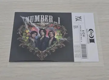 Number_i 회장에서 한정 구매자 혜택 오리지널 카드