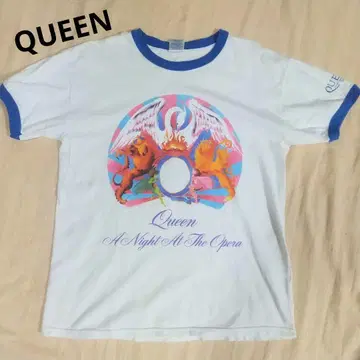Queen A Night At The Opera 링거 티셔츠 30주년
