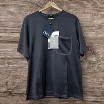HERNO 헤르노 티셔츠 티셔츠 가슴 포켓 미사용 그레이 52 XL