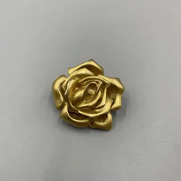 218 골드 장미 브로치 약 5cm